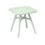 1 Mesa Infantil Pipa Rivatti 51 cm -Largura- Estrutura Monobloco em Polipropileno -PP- Menta
